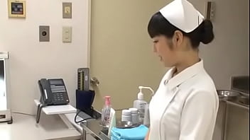 Asian Nurse Takes BBC Creampie