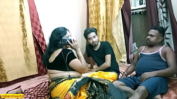 Desi Bhabhi And Her Sister Vs My Tamil Friend And Me!! Real Group Sex