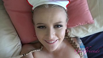 Time For Your Check Up By Nurse Paris White Who Takes A Deep Creampie!