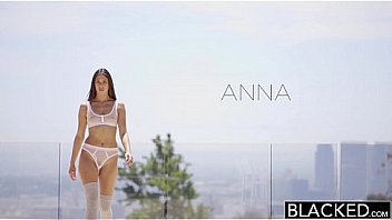 BLACKED Fashion Model Anna Mornas First Time With A BBC
