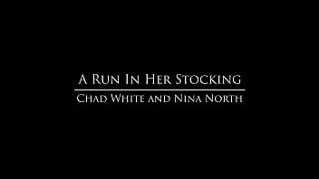 Babes   Office Obsession   (Chad White) And (Nina North)   A Run In Her Stocking