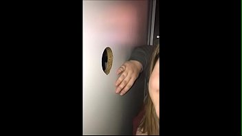 Wife Brings Stranger To Quick Climax At Gloryhole
