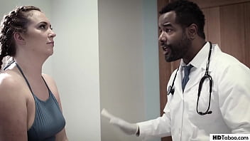 Maddy O'Reilly Gets Her Big Ass Fucked By A Black Doctor