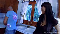 Kitchen Sex With Asian Girl Sharon LEE