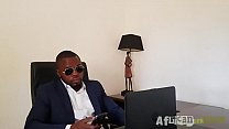 Big Black Ass Secretary Fucked Doggystyle In Office