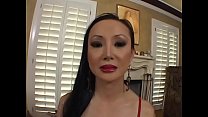 Asian MILF Ange Venus Sucks And Fucks A Stud On The Sofa