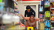 Horny BBW Gets Fucked At The Local 7  Eleven