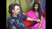 Busty Indian Star Aziza Diamond With Round Casabas Loves White Rod