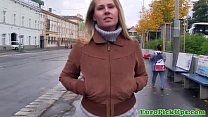 Euro Girlnextdoor Creampied In Public