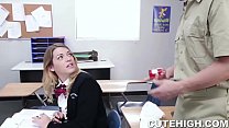 Jenna Ashley Fucks Big Cock Janitor