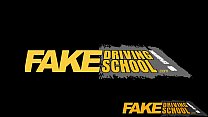 Fake Driving School Messy Creampie Climax For Sexy Cheating Learner