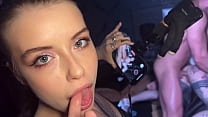 Horny Canadian Tattoo Girl Gets Creampie While Filming Porn
