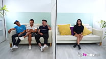 Extra Dirty Latin Teen Turns A Blind Date Intro GROUP SEX!!