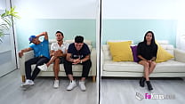 Extra Dirty Latin Teen Turns A Blind Date Intro GROUP SEX!!