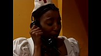 Big Booty Ebony Nurse In White Stockings Gets Doctor's Dick In The Hospital
