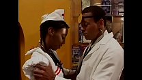 Big Booty Ebony Nurse In White Stockings Gets Doctor's Dick In The Hospital