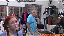 Ginger Pawnshop Amateur Cockriding After Bj