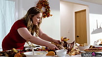 Huge Boobs Chunky Step Mom Made A Big Thanksgiving Dinner For Step Son Who Already Ate