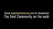 A Thick Cock Swinging Dude Stuffs Angelina Castro's Plump Pussy To Get Her Cuban Twat To Orgasm Before Letting His Cum Rain All Over Her Huge Tits! Full Video & Angelina Live @ AngelinaCastroLive.com!