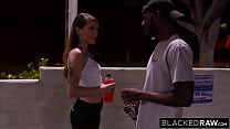 BLACKEDRAW Naughty Babe Wants His Huge Black Cock